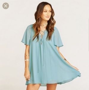 Show Me Your Mumu Kylie Laceup Dress